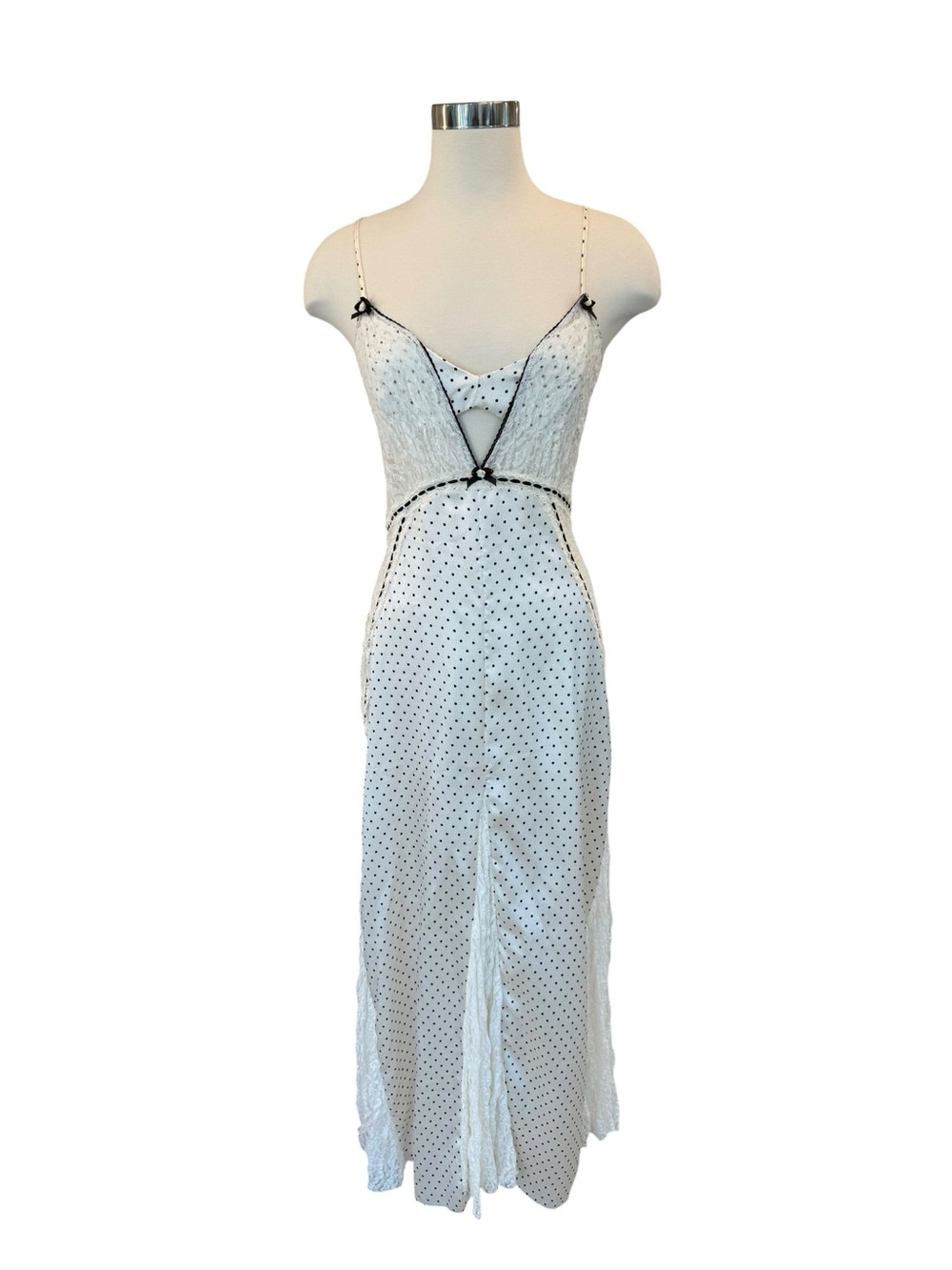 x Intimately Free People Playing Cupid Maxi Dress in Ivory Combo - Picture 5 of 10